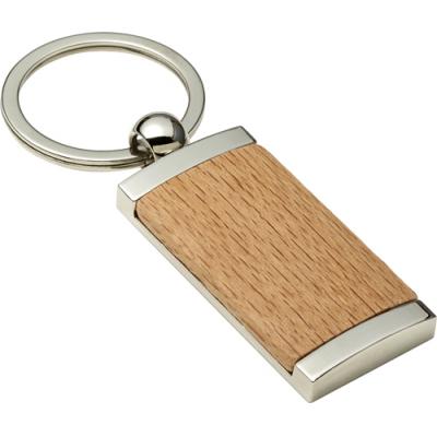 Image of Metal and wooden key holder
