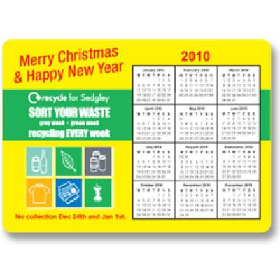 Image of Calendar Magnet - 148mm x 105mm