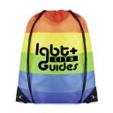 Image of Rainbow Drawstring Bag