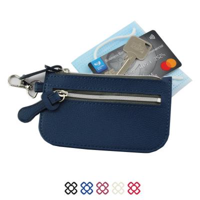 Image of Mini Zipped Pouch with Bag Clip in Recycled PET